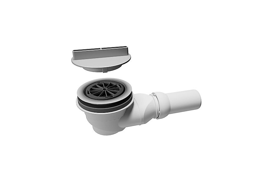 Schulte Ablaufgarnitur Ablauf ohne Deckel für DWM-Tec Duschwannen mit Geruc günstig online kaufen