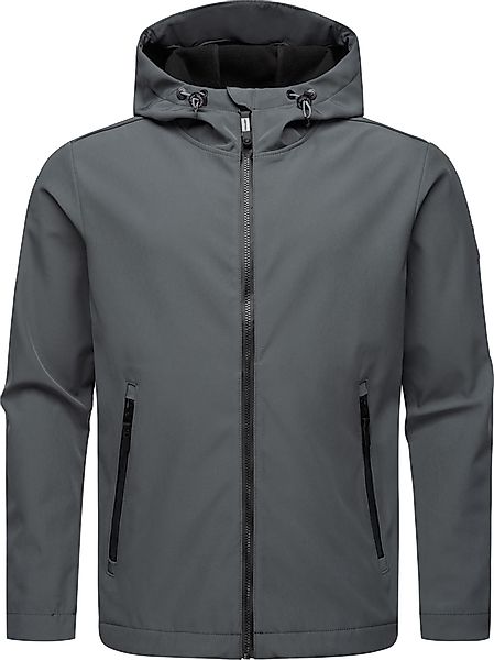 Ragwear Softshelljacke "Shellwie Warm" mit Kapuze wasserdichte Herren Überg günstig online kaufen