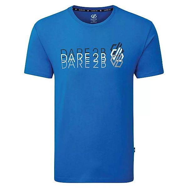 Dare2b Focalize Kurzärmeliges T-shirt S Athletic Blue günstig online kaufen