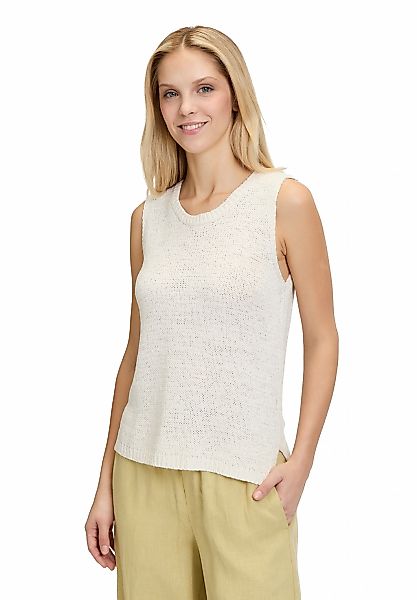 Cartoon Stricktop "Damen Strick-Top mit Rundhalsausschnitt" Rippbündchen günstig online kaufen