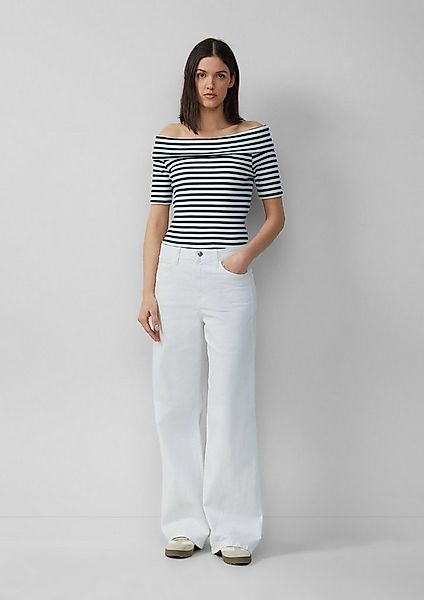 s.Oliver Weite Jeans Jeans-Hose SURI Jeans Suri / Regular Fit / High Rise / günstig online kaufen