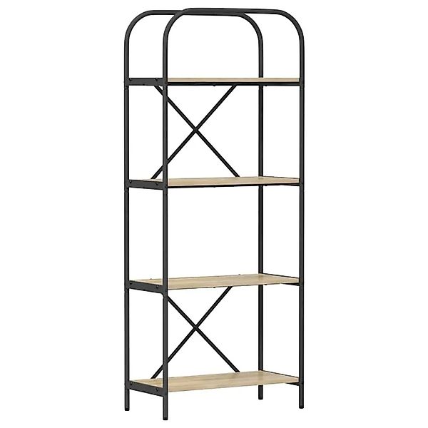 vidaXL Bücherregal Sonoma-Eiche 60 x 30 x 146 cm Holzwerkstoff 879858 günstig online kaufen