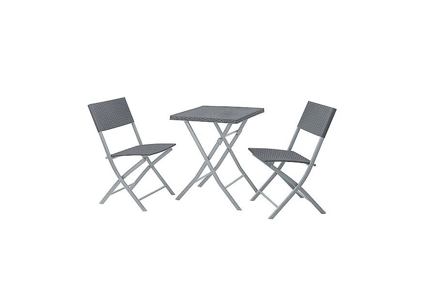 SVITA Balkonset Bistro-Set LIMA, (Set, 3-tlg., 2 Stühle und 1 Tisch), elega günstig online kaufen