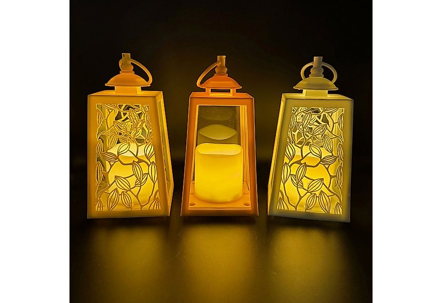 Online-Fuchs LED Laterne 3er Set Deko Laternen für draußen - Outdoor geeign günstig online kaufen