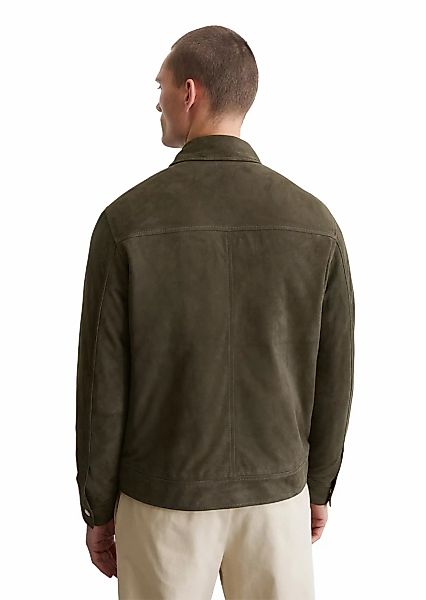 Marc OPolo Lederjacke "aus softem Ziegen-Velours" günstig online kaufen