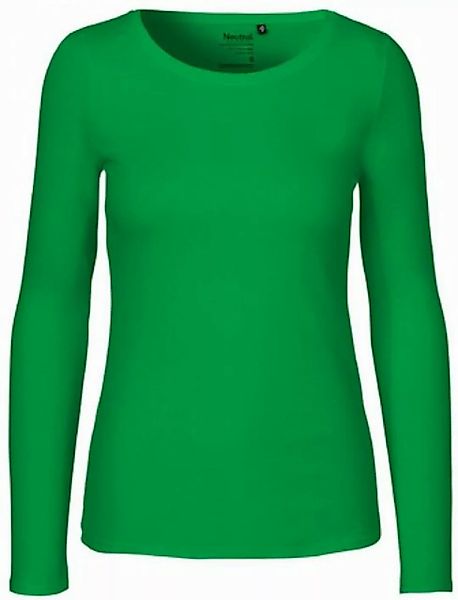 Neutral Langarmshirt Damen Long Sleeve T-Shirt / 100% Fairtrade-Baumwolle günstig online kaufen