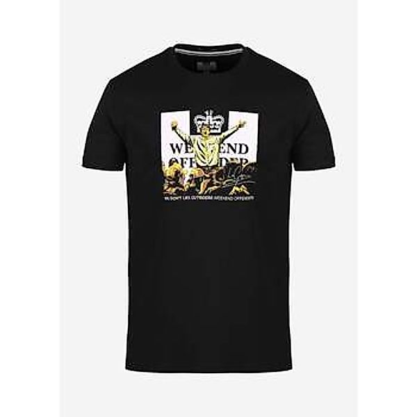 Weekend Offender  T-Shirts & Poloshirts Leo Gregory T-Shirt - schwarz günstig online kaufen