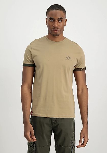 Alpha Industries T-Shirt "Alpha Industries Men - T-Shirts Roll-Up Sleeve T" günstig online kaufen