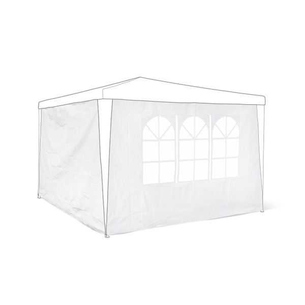 relaxdays Pavillonseitenteil Pavillon-Seitenteile 2er Set, 290x190 günstig online kaufen