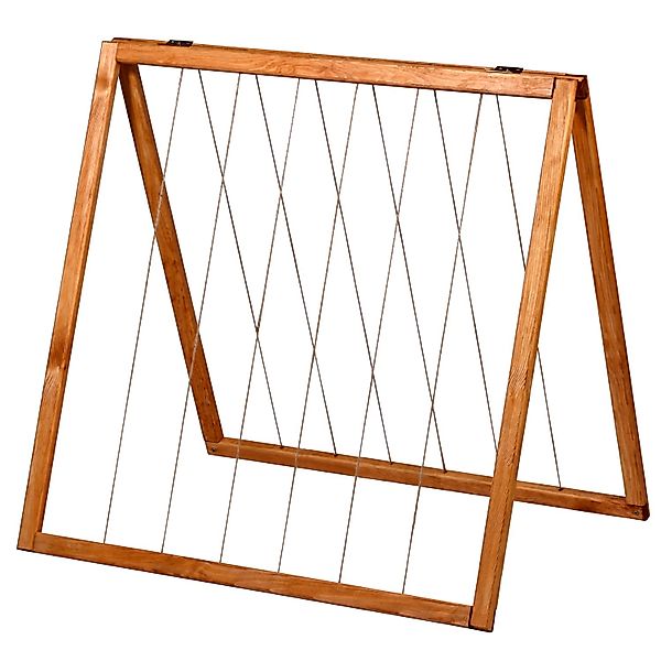 Dobar Rankhilfenaufsatz Kubus 2.0 mit Hanfsträngen 75 cm Hellbraun FSC® günstig online kaufen