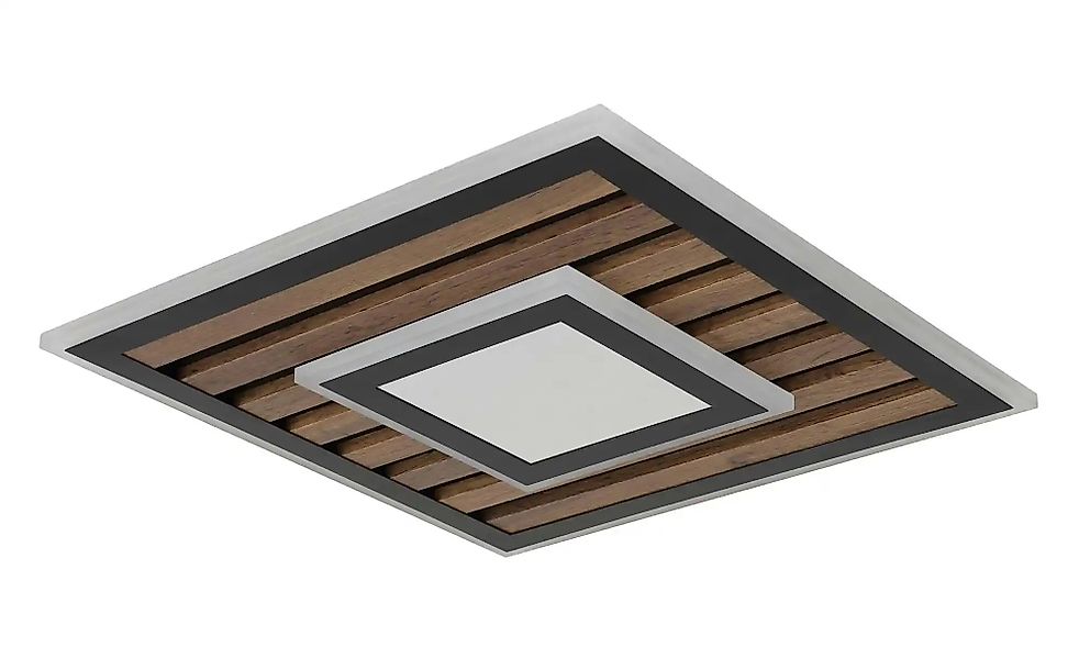Globo Lighting Deckenleuchte   ¦ schwarz ¦ Maße (cm): B: 40 H: 6 Lampen & L günstig online kaufen