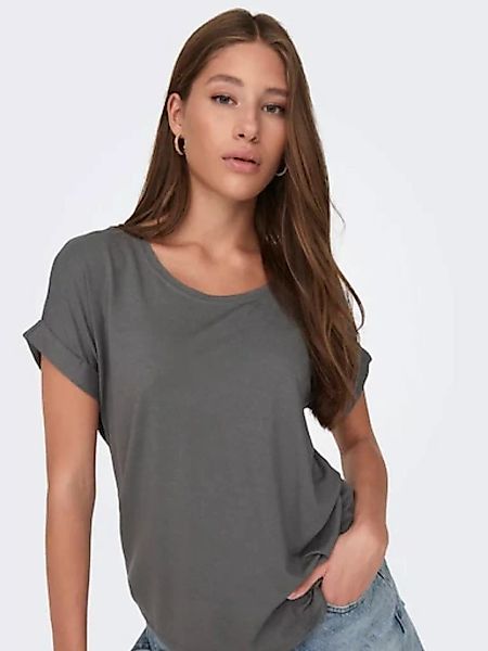 ONLY T-Shirt "ONLMOSTER", mit Aufschlag am Arm günstig online kaufen