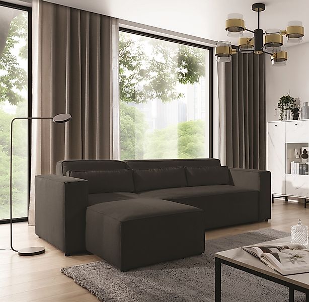 Fun Möbel Ecksofa Schlafsofa WALDO in günstig online kaufen