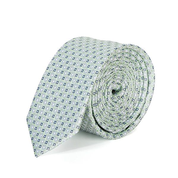 Pfundskerl Extralange Seidenkrawatte mit Webmuster Farbe grün Größe: One Si günstig online kaufen