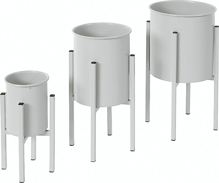 andas Übertopf Pajala (3er-Set), aus Metall, günstig online kaufen