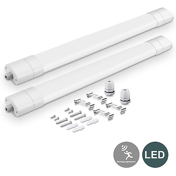 Oraymin LED Deckenleuchte Feuchtraumleuchte mit Bewegungsmelder günstig online kaufen
