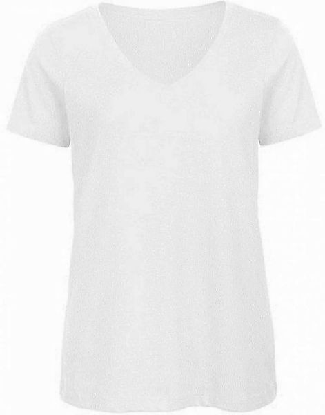 B&C V-Shirt Damen V-Neck T-Shirt / 100% Organic Cotton günstig online kaufen