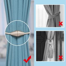 Coonoor Raffhalter Magnetische Vorhang Raffhalter Vorhang günstig online kaufen