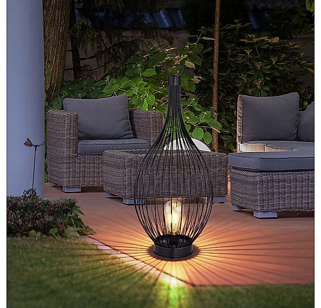 GLOBO LIGHTING LED Solarleuchte, LED-Leuchtmittel fest verbaut, Warmweiß, S günstig online kaufen