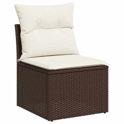 vidaXL Gartenlounge-Set 5-tlg. Garten-Sofagarnitur mit Kissen günstig online kaufen