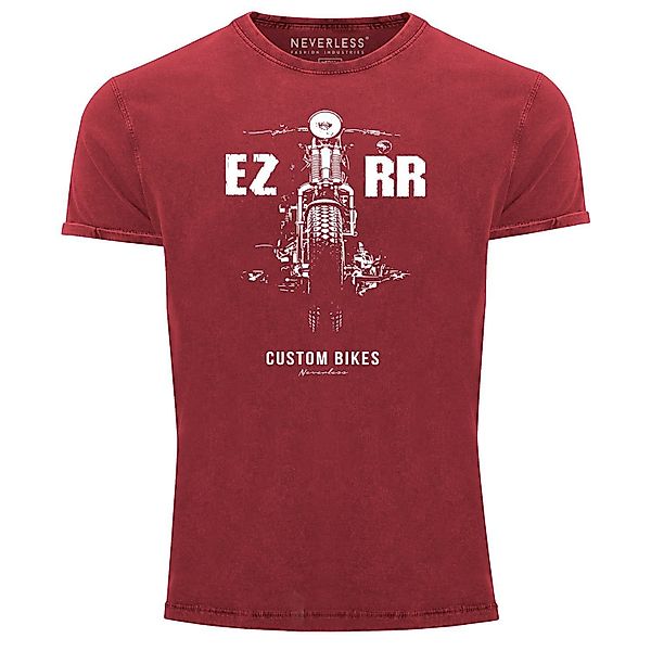 Neverless Print-Shirt Cooles Angesagtes Herren T-Shirt günstig online kaufen