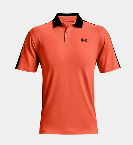 Under Armour® Poloshirt Under Armour Golf Polo TSG Blocked Orange-Schwarz H günstig online kaufen