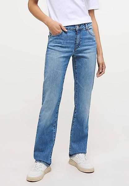 Mustang Jeans Crosby Relaxed Straight classic blue extra lang günstig online kaufen