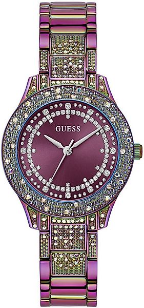 Guess Quarzuhr SHOOTING STAR GW0746L3, Armbanduhr, Damenuhr, Kristallsteine günstig online kaufen