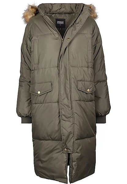 URBAN CLASSICS Winterjacke "Urban Classics Damen Ladies Oversize Faux Fur P günstig online kaufen