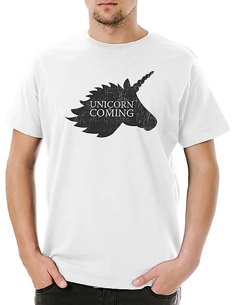 Urban Backwoods Print-Shirt Urban Backwoods Unicorn Is Coming Herren T-Shir günstig online kaufen