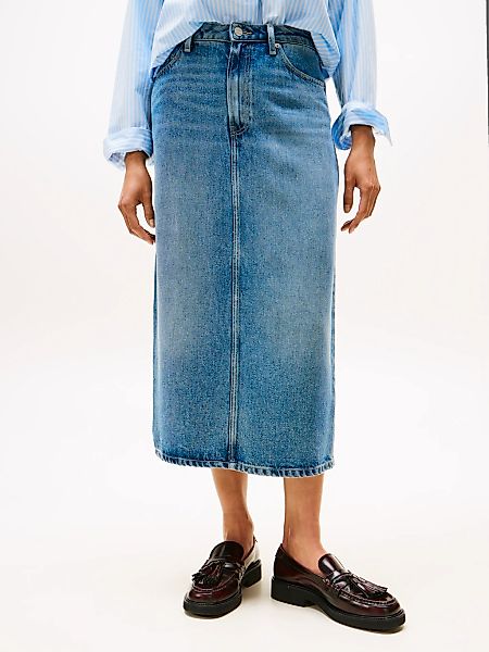 Tommy Hilfiger Jeansrock "DNM LANA MIDI HW SKIRT" günstig online kaufen