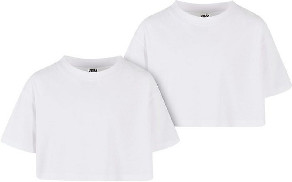 URBAN CLASSICS T-Shirt Girls Short Kimono Tee 2-Pack günstig online kaufen