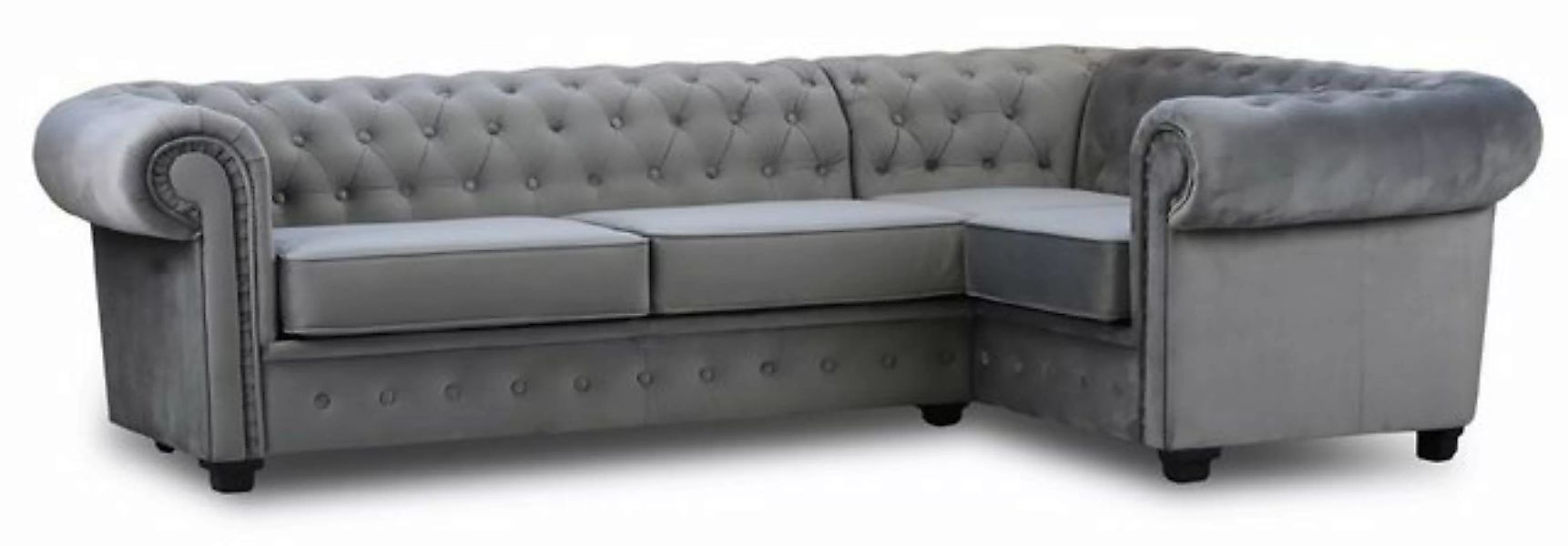 JVmoebel Ecksofa, Ecksofa Couch Polster Möbel Luxus Möbel Einrichtung Samt günstig online kaufen
