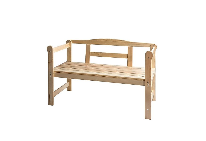 Wilk Gartenbank Norden "Friesenbank", 2-Sitzerbank aus massiver Kiefer, ca. günstig online kaufen