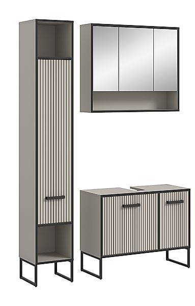 welltime Badmöbel-Set Locri, Breite 125 cm, günstig online kaufen