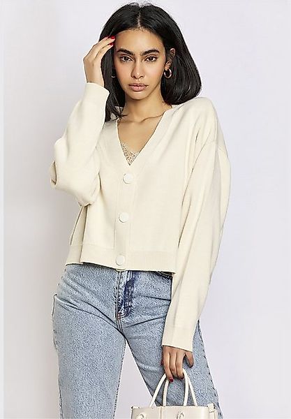 freshlions Strickjacke Aylen mit kurzem Schnitt günstig online kaufen