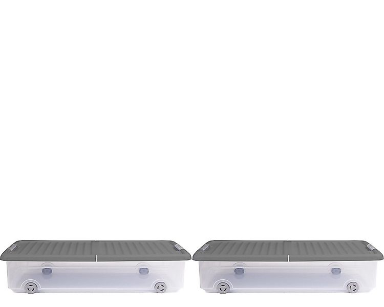 ONDIS24 Aufbewahrungsbox Unterbettbox Rollerbox Aufbewahrungsbox 35 W (2 St günstig online kaufen