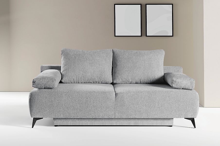WERK2 Schlafsofa »Viktoria mit Komfortsitz- und Liegehöhe, Breite 200cm,«, günstig online kaufen