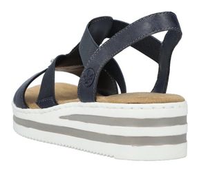 Rieker Riemchensandale, Sommerschuh, Sandalette, Keilabsatz, mit günstig online kaufen