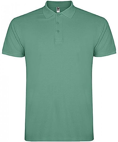 Roly Poloshirt Herren Star Poloshirt, Piqué günstig online kaufen