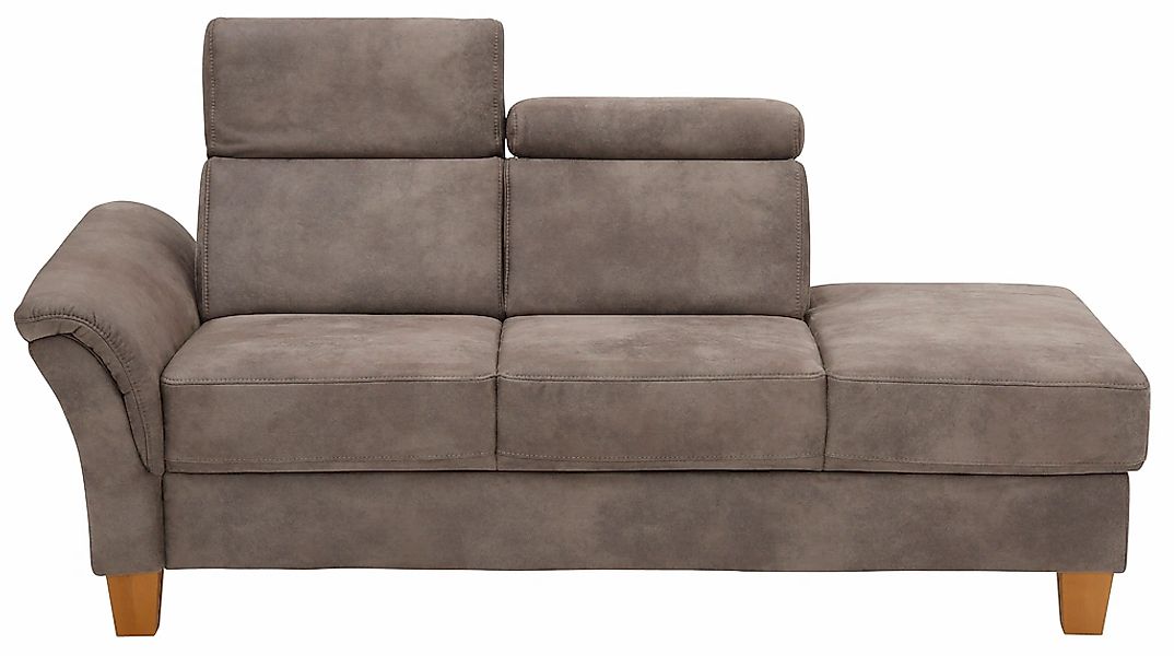 Home affaire Recamiere "Conville" incl. Kopfteilverstellung, Federkern, wah günstig online kaufen