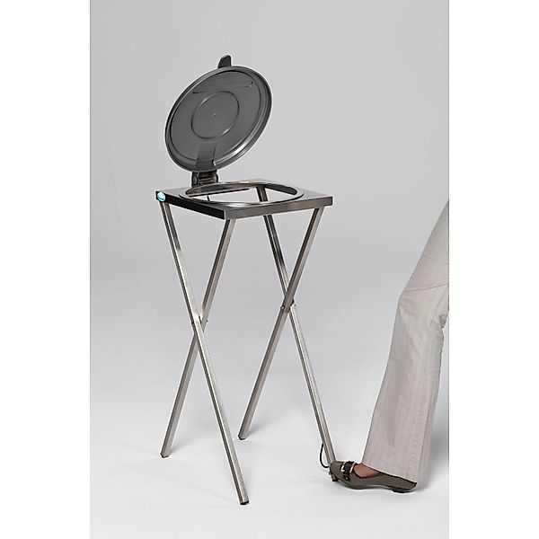 PROREGAL Robuster Scherenständer Mit Klemmring Fußpedal Für 120 Liter Sack günstig online kaufen