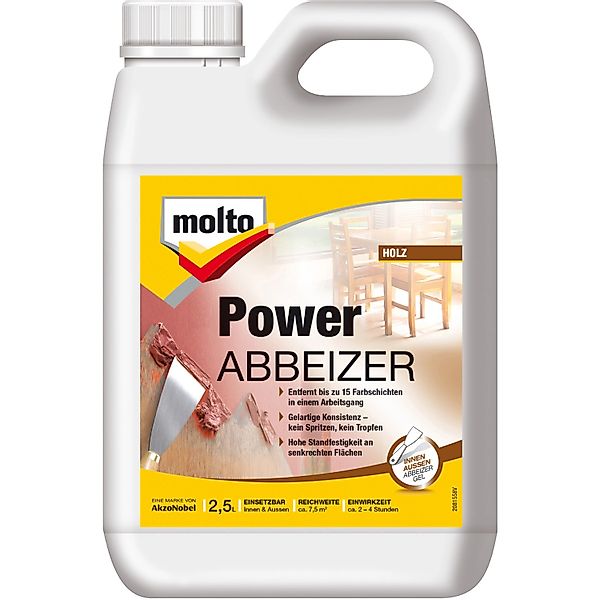 Molto Power Abbeizer Kraftlöser Gel 2,5, günstig online kaufen