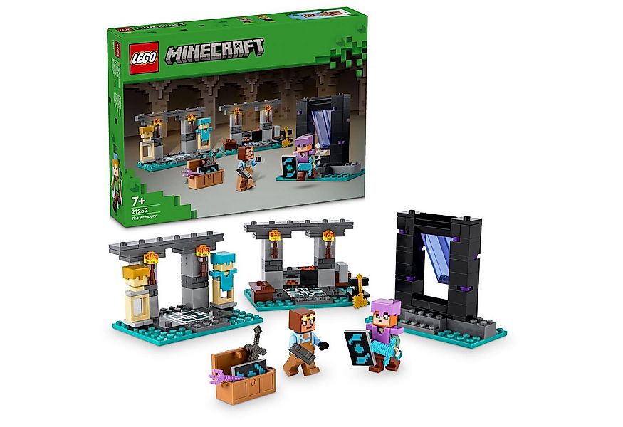 LEGO® LEGO® 21252 Minecraft - Die Waffenkammer Konstruktions-Spielset günstig online kaufen