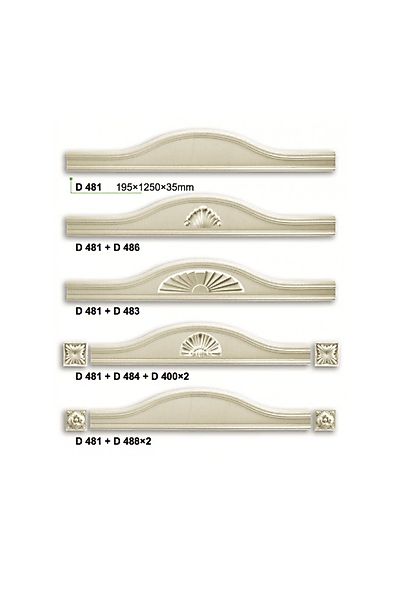 Grand Decor Wanddekoobjekt D482 (Türbekrönung Türrahmen günstig online kaufen