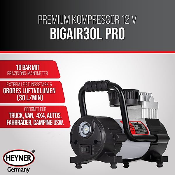 HEYNER Kompressor Auto Kompressor 12V elektr. günstig online kaufen