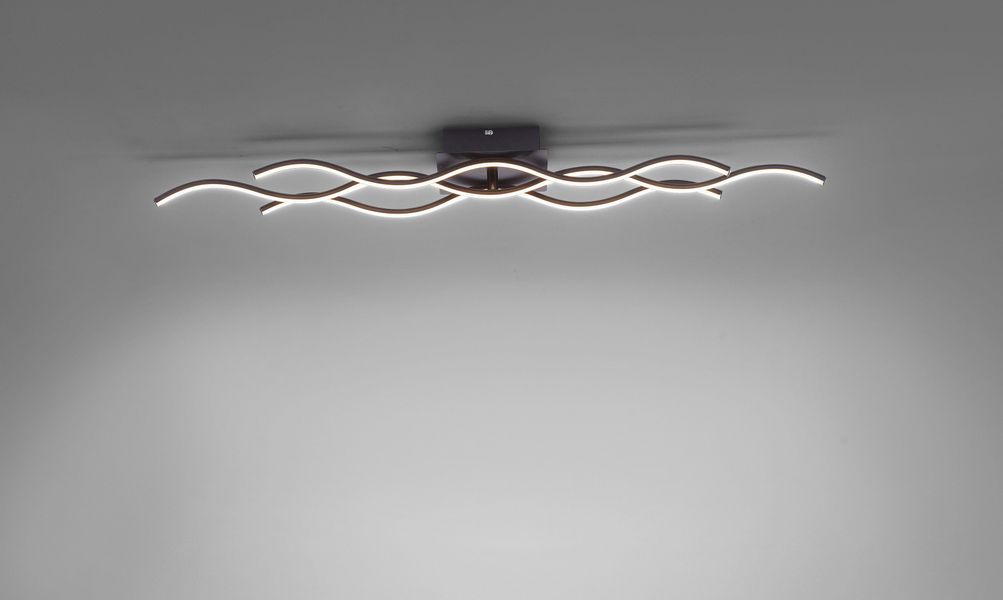 JUST LIGHT LED Deckenleuchte WAVE, LED günstig online kaufen