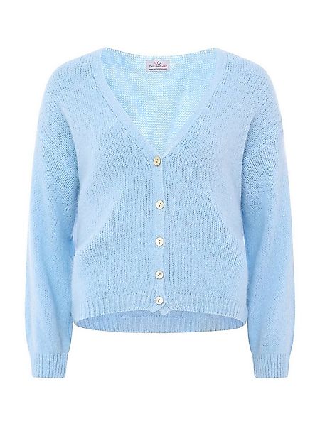 Zwillingsherz Strickjacke (1-tlg) Plain/ohne Details günstig online kaufen