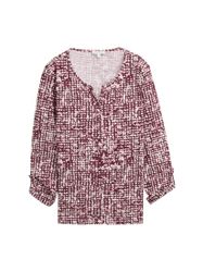 TOM TAILOR T-Shirt T-Shirt Henley Blusenshirt günstig online kaufen