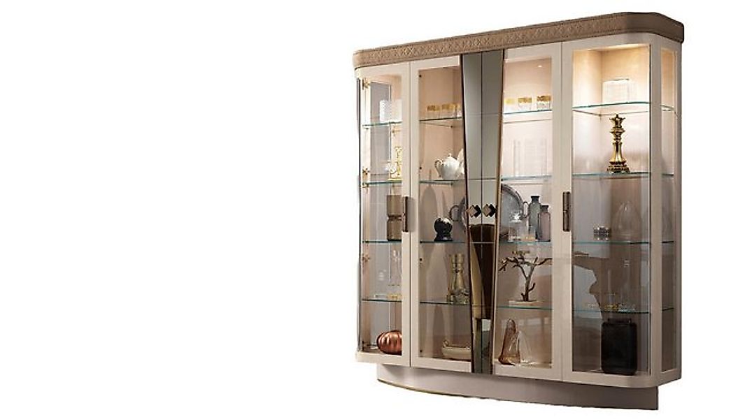 Xlmoebel Vitrine Neue klassische Glasvitrine für Wohnzimmermöbel und Anrich günstig online kaufen